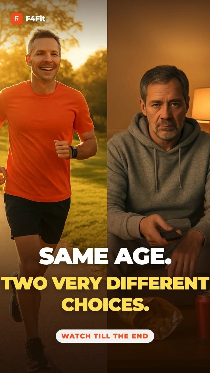 Same age. Same body. Two very different choices. 🫀🧠💪 What regular exercise does for your h